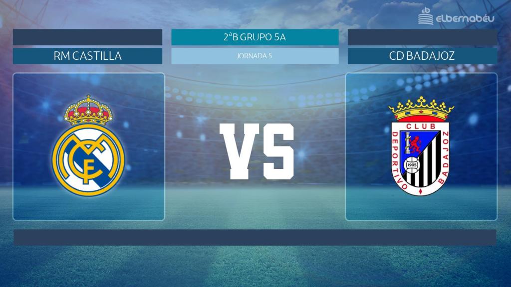 Streaming en directo | Real Madrid Castilla - Badajoz