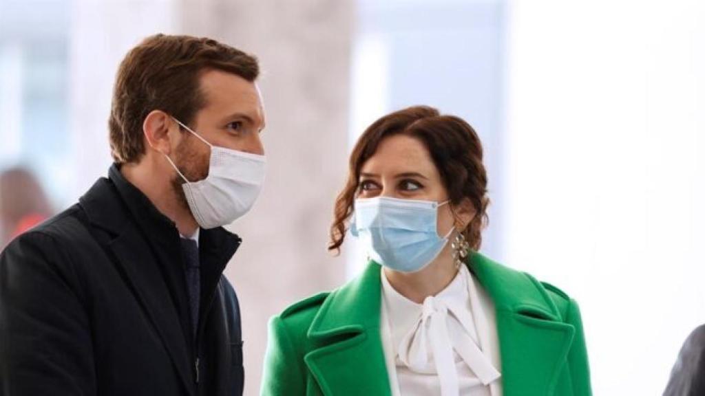 Casado y Ayuso, en una imagen de archivo.