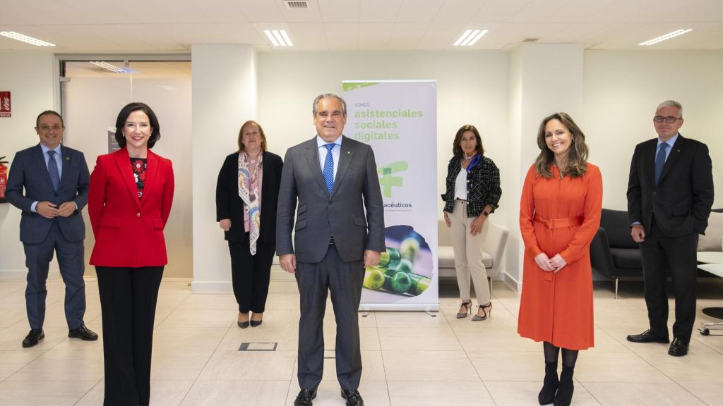 El equipo de Jesús Aguilar.