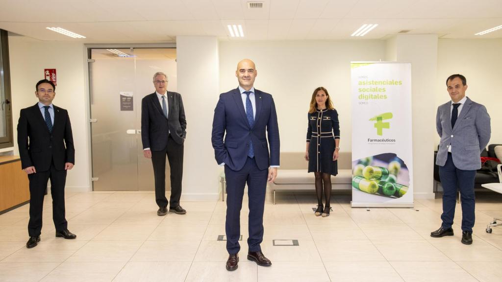 El equipo de Sergio Marco.