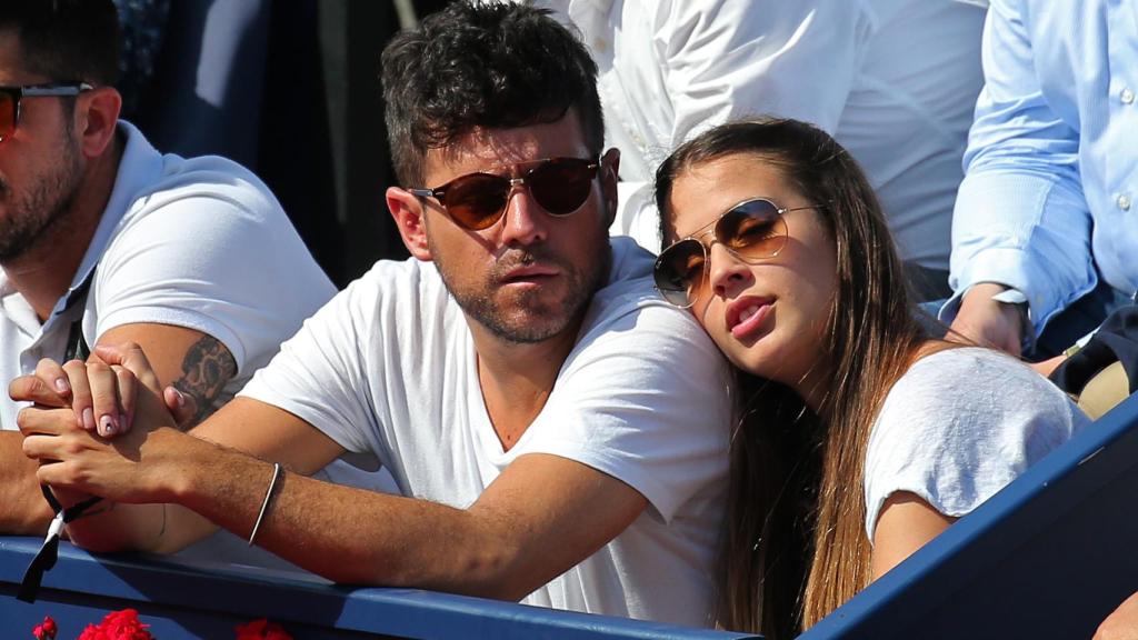 Pablo y Claudia en una imagen fechada en abril de 2018.