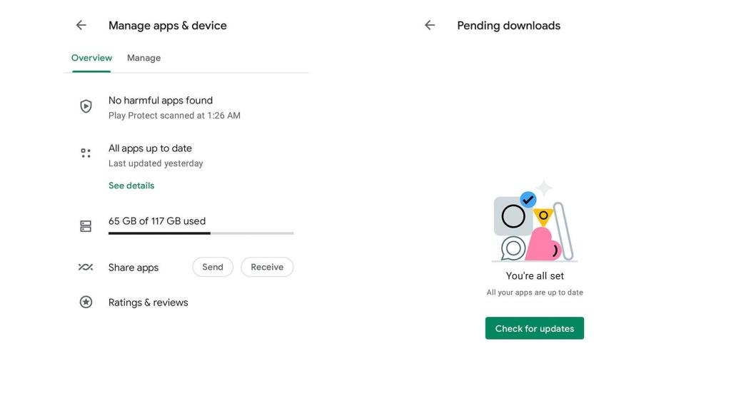 Sección renovada de 'Mis aplicaciones'