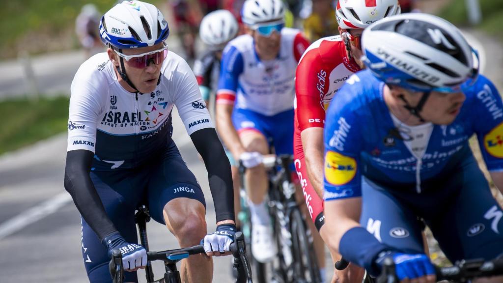 Froome durante su participación en el Tour de Romandia 2021