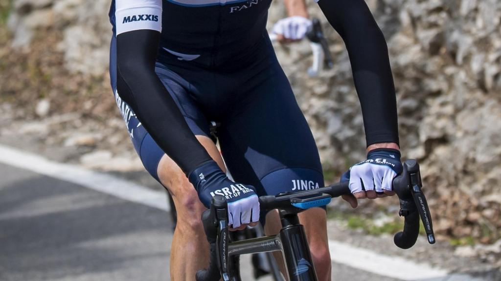 Froome sufriendo durante el Tour de Romandia 2021