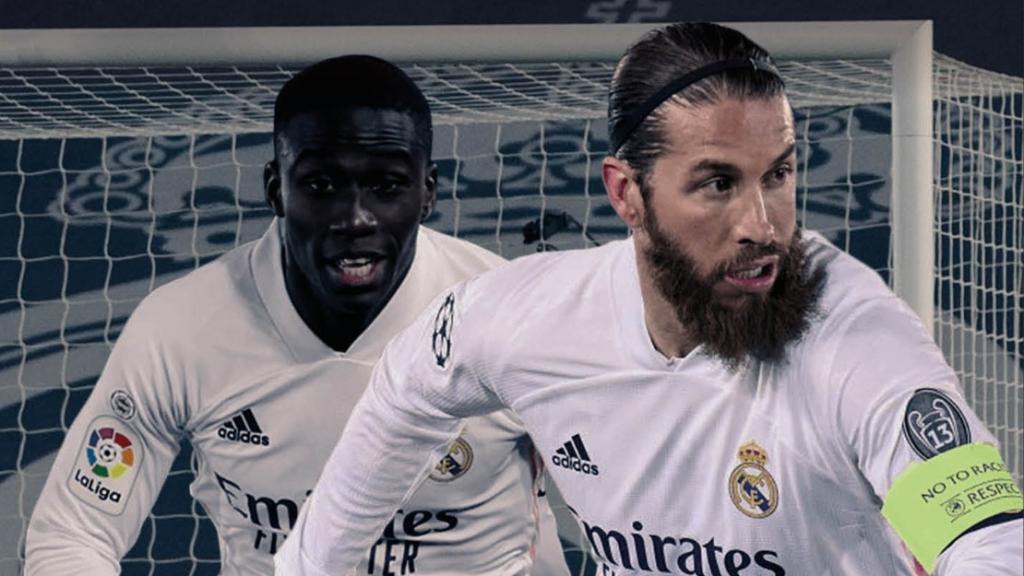 Mendy y Sergio Ramos