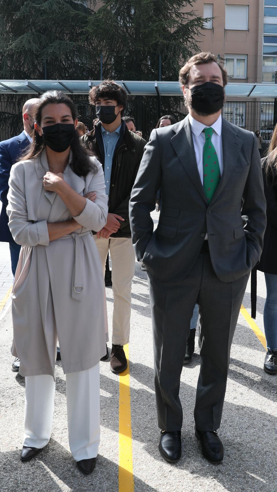 Rocío Monasterio e Iván Espinosa de los Monteros.