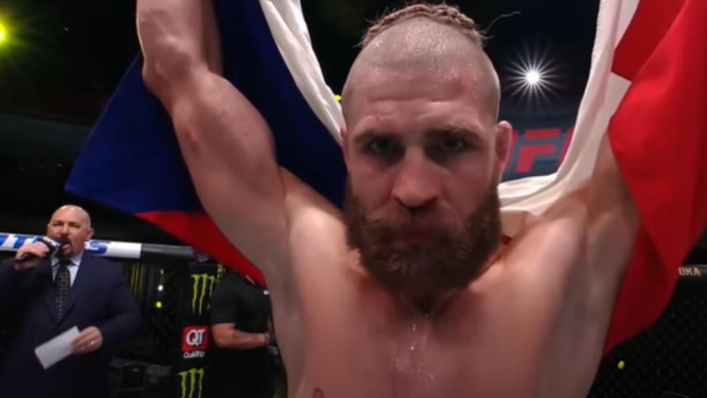 Jiri Prochazka, después de ganar a Dominik Reyes en la UFC Las Vegas 25