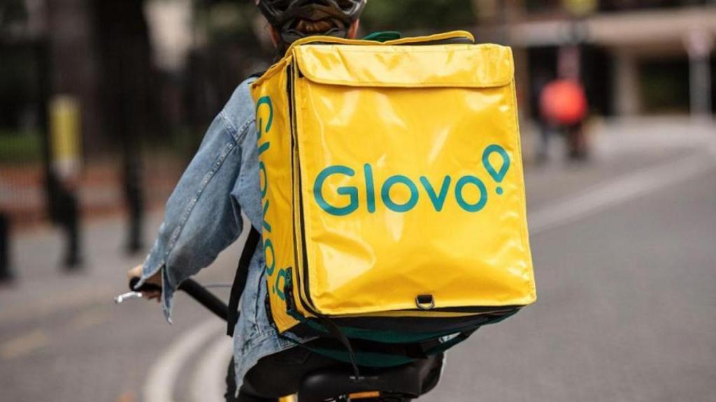 Repartidor de Glovo, en una imagen de archivo.