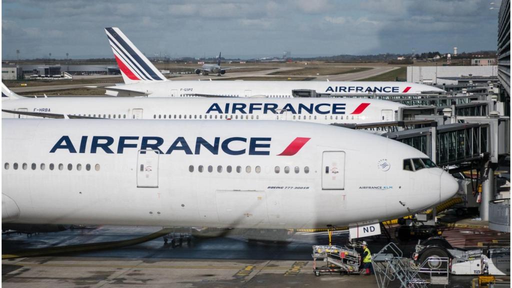 Aviones de Air France.