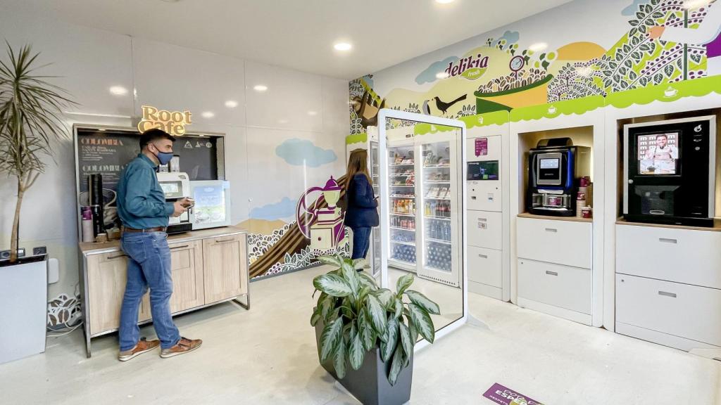 Zona de descanso Delikia.