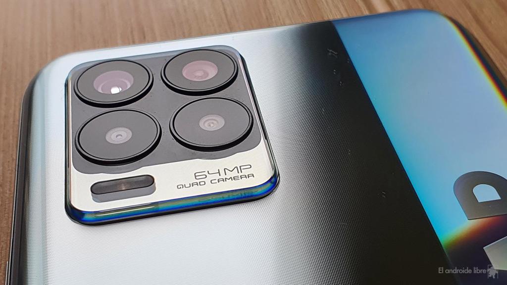 Cámara cuádruple del realme 8