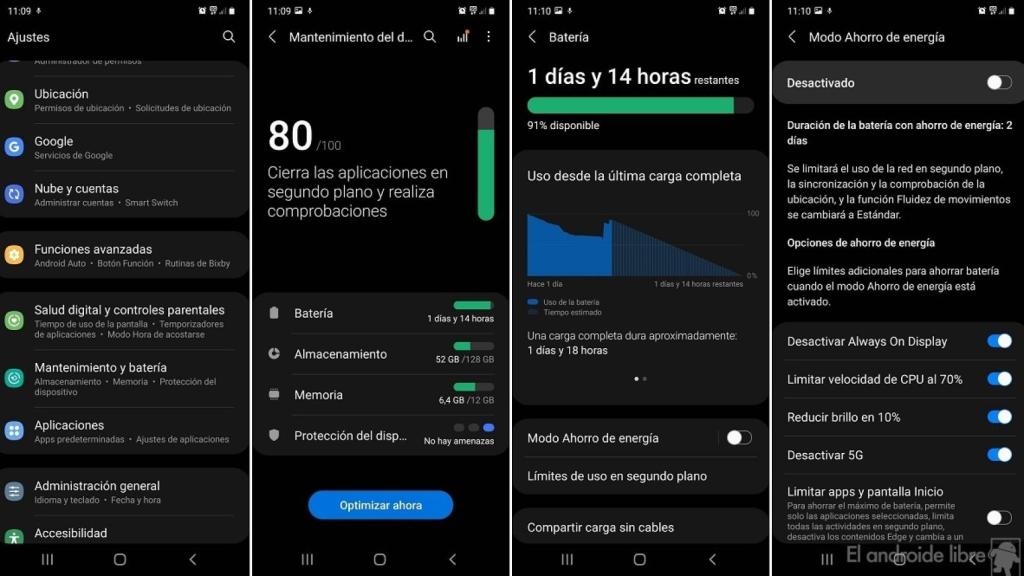 Samsung desactivar 5G