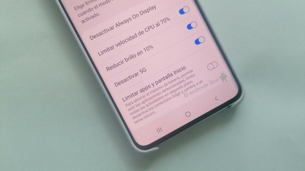 Cómo desactivar el 5G en tu móvil Samsung para ahorrar batería