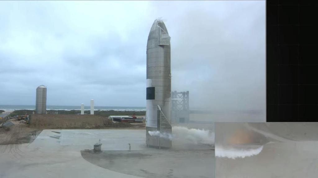 Nave Starship SN15 recién aterrizada