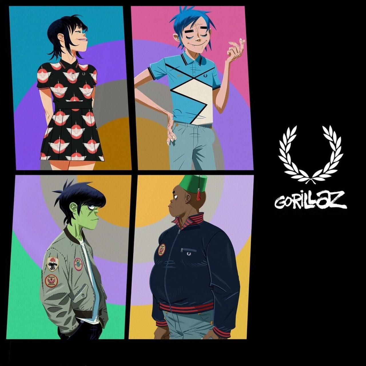 Algunas de las creaciones de Fred Perry x Gorillaz.