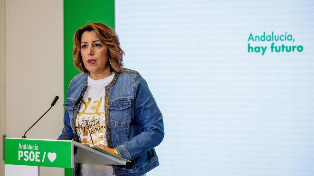 La secretaria general del PSOE andaluz, Susana Díaz, en una imagen de archivo.