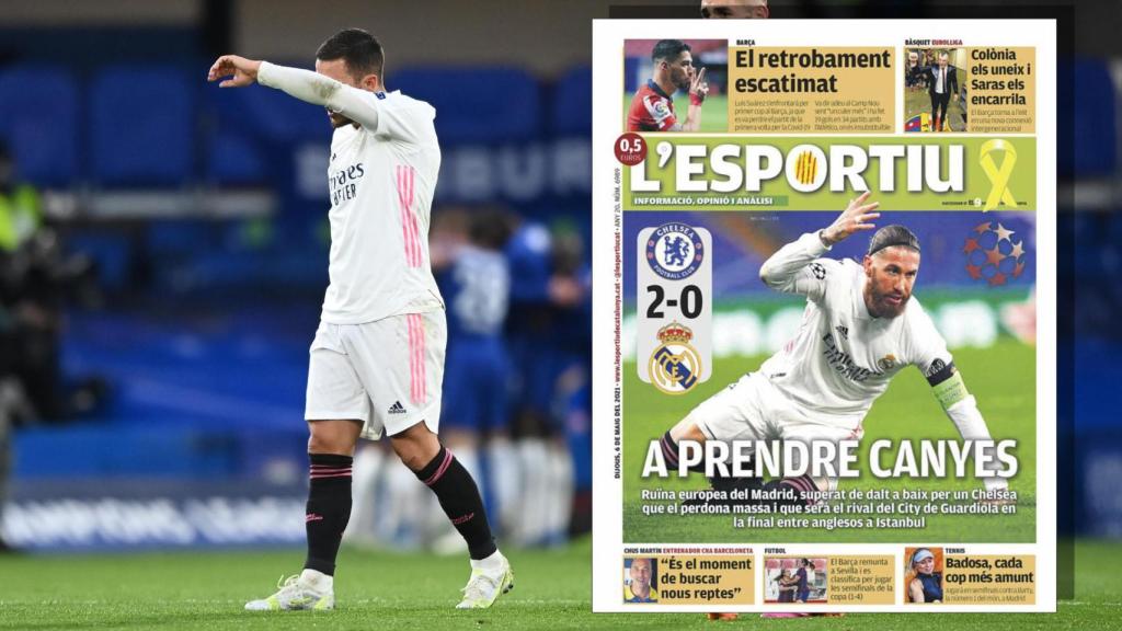 Hazard y la portada de L'Esportiu