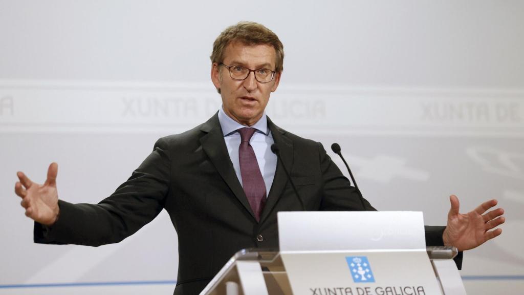 El presidente de la Xunta de Galicia, Alberto Núñez Feijóo.
