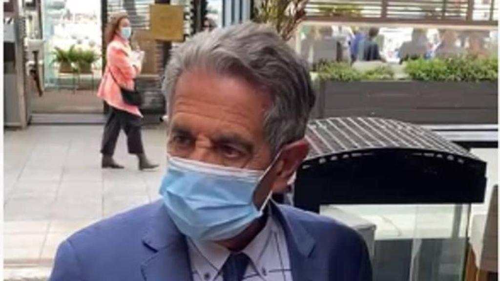 El presidente de Cantabria, Miguel Ángel Revilla.