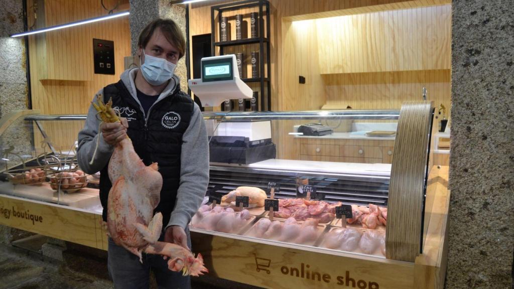 David Sueiro, el impulsor de Galo Celta.