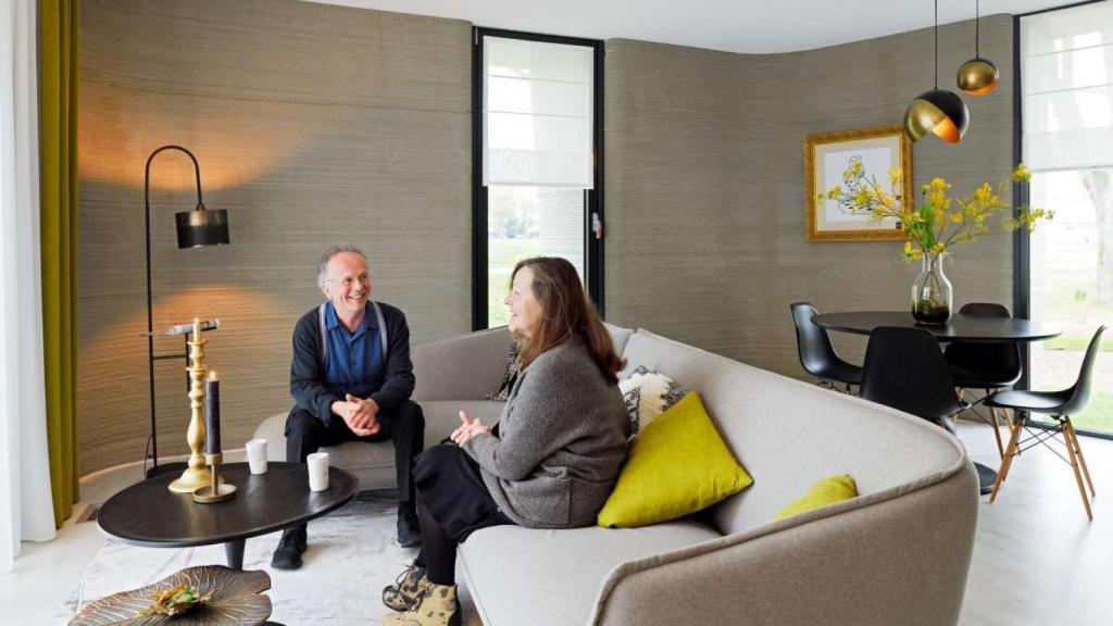 Interior casa impresa en 3D