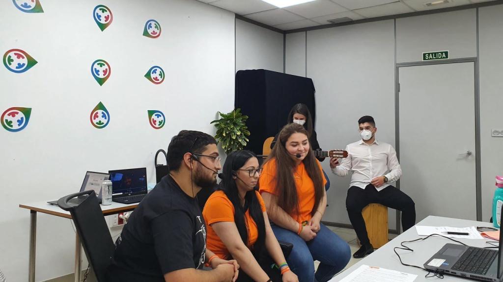 Alba Cerreduela, José Motos y Nazaret Hernandez, integrantes de Pucela Challenge.