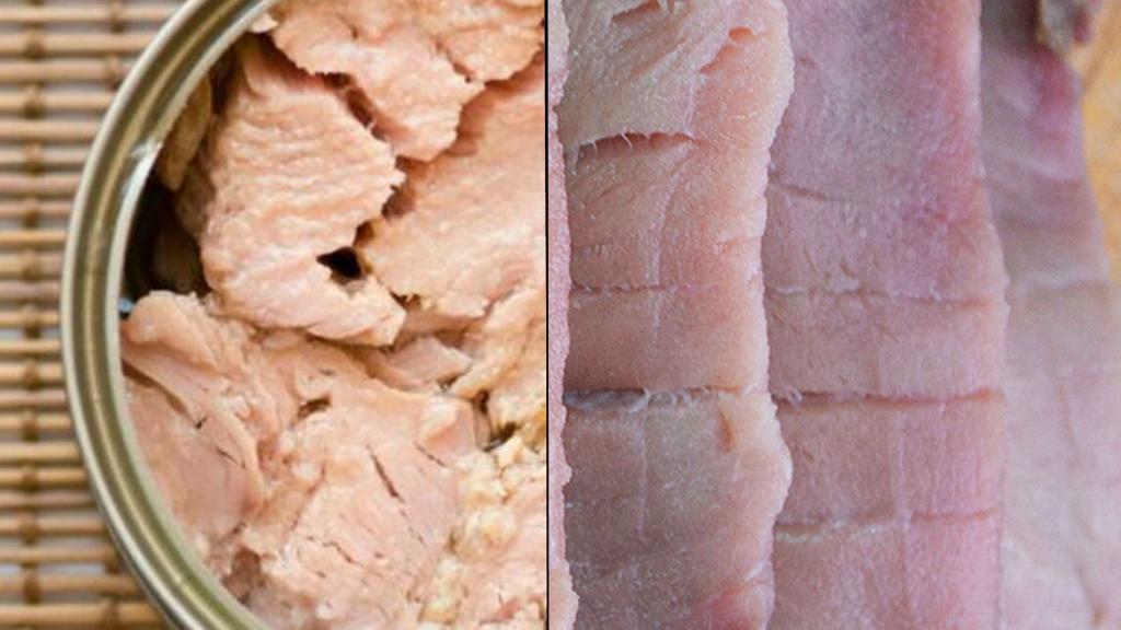 Atún de lata contra atún fresco.