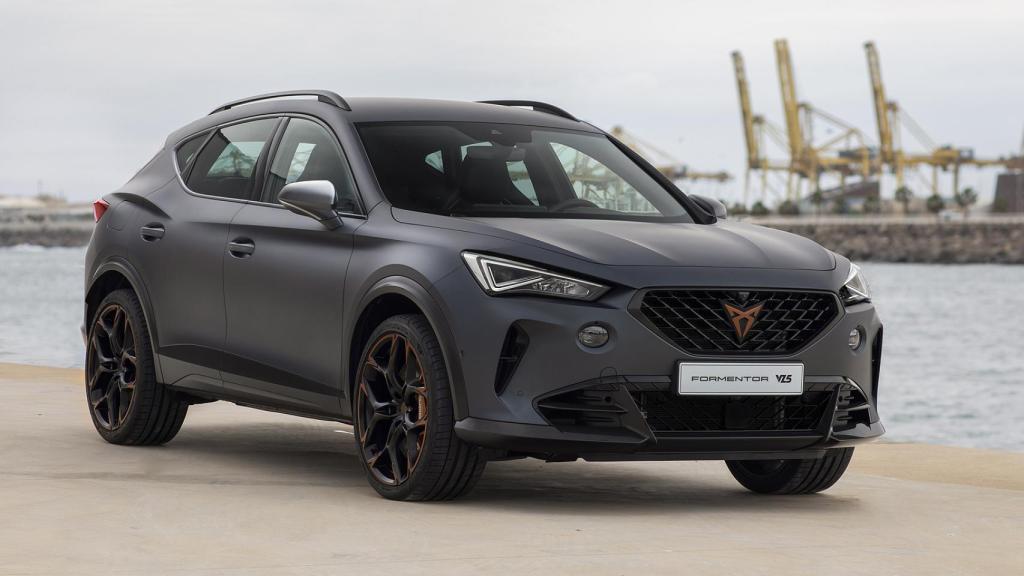 El Cupra Formentor VZ5 presentado en Barcelona.