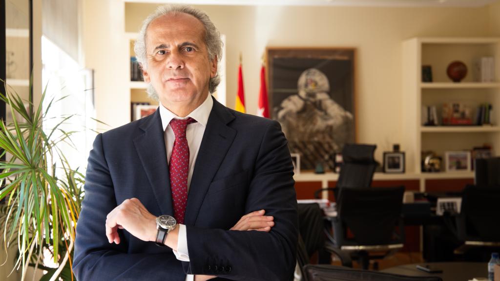 El consejero de Sanidad de la Comunidad de Madrid, Enrique Ruiz Escudero.