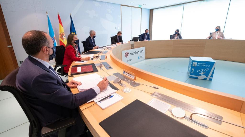 Una reunión del Consello da Xunta.