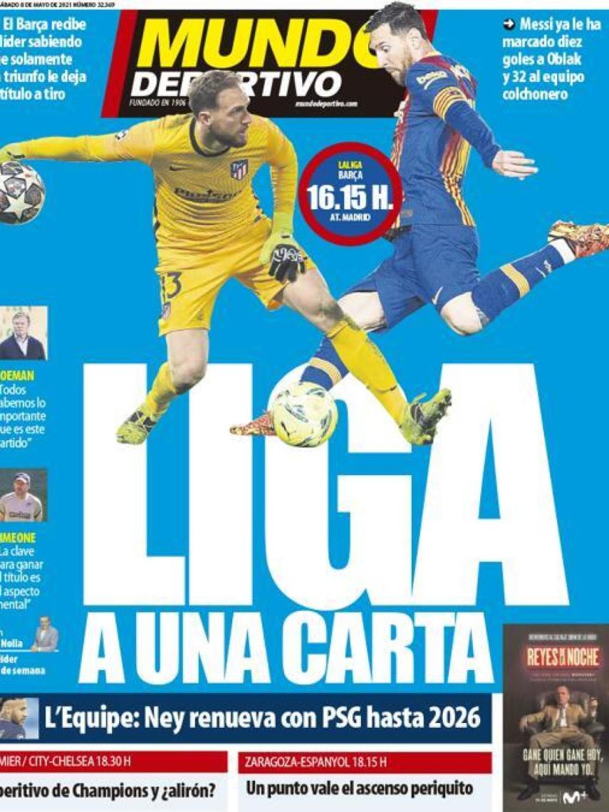 Portada Mundo Deportivo