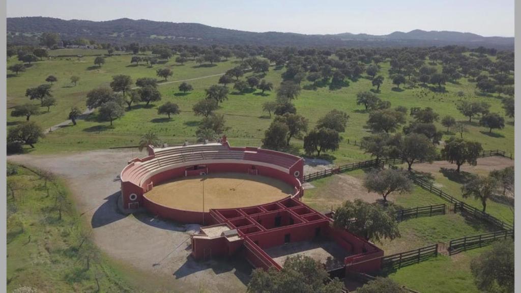 Imagen aérea de la Dehesa Majavieja.
