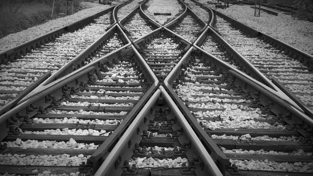 Imagen de unas vías de tren.