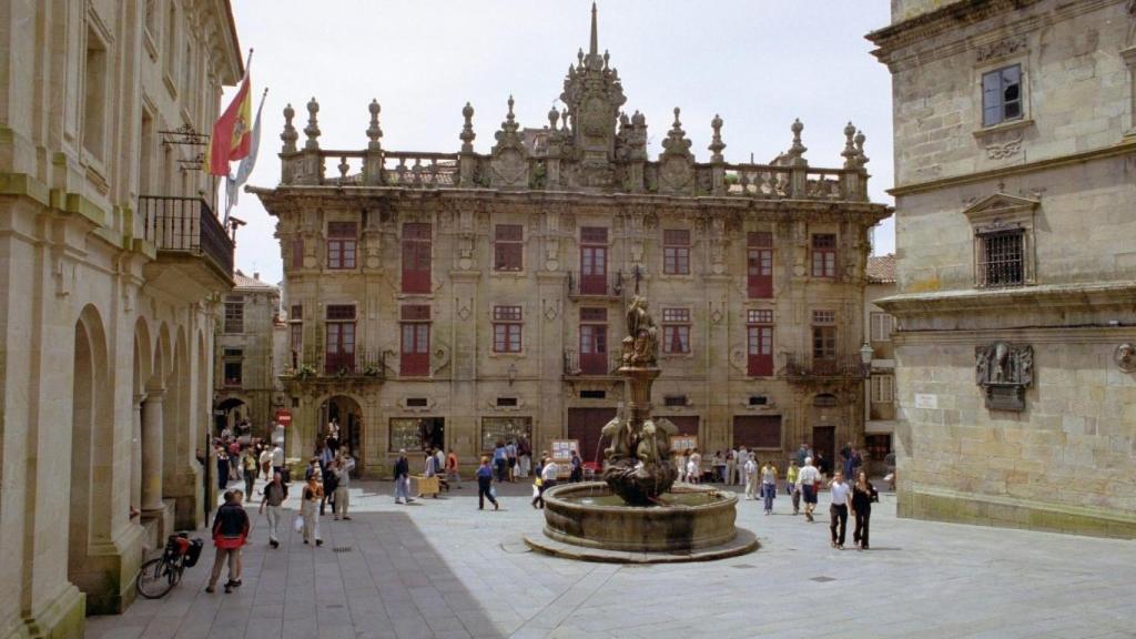 La Casa do Cabido, en la Praza das Praterías.