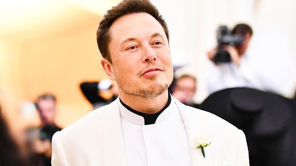 Elon Musk, en la gala MET.