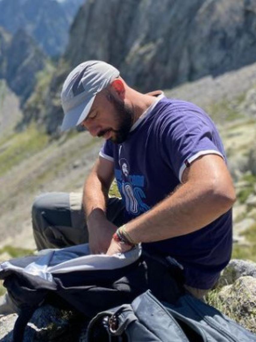 El periodista y novio de Rozalén, Daniel Ayllón.