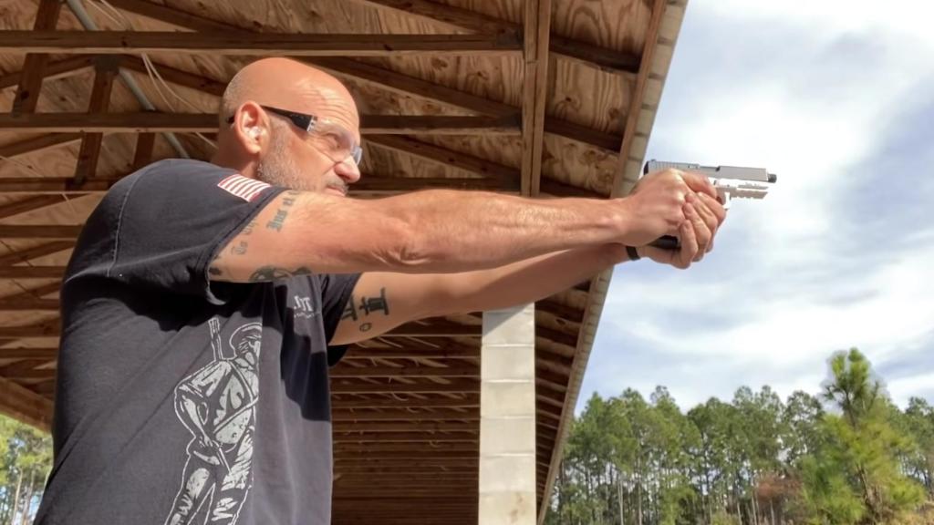 Arma parcialmente impresa en 3D