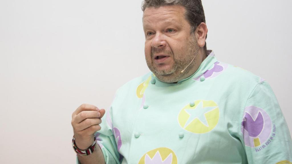 Alberto Chicote en una imagen de 2014, cuando aún no había adelgazado los 40 kilos que se ha quitado.