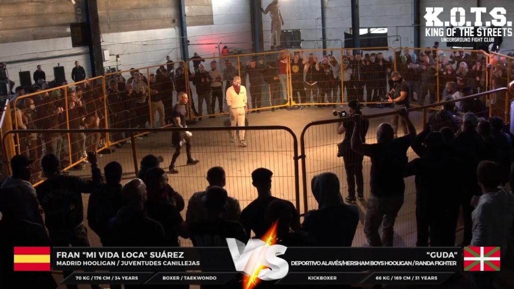 El momento del comiendo de la pelea