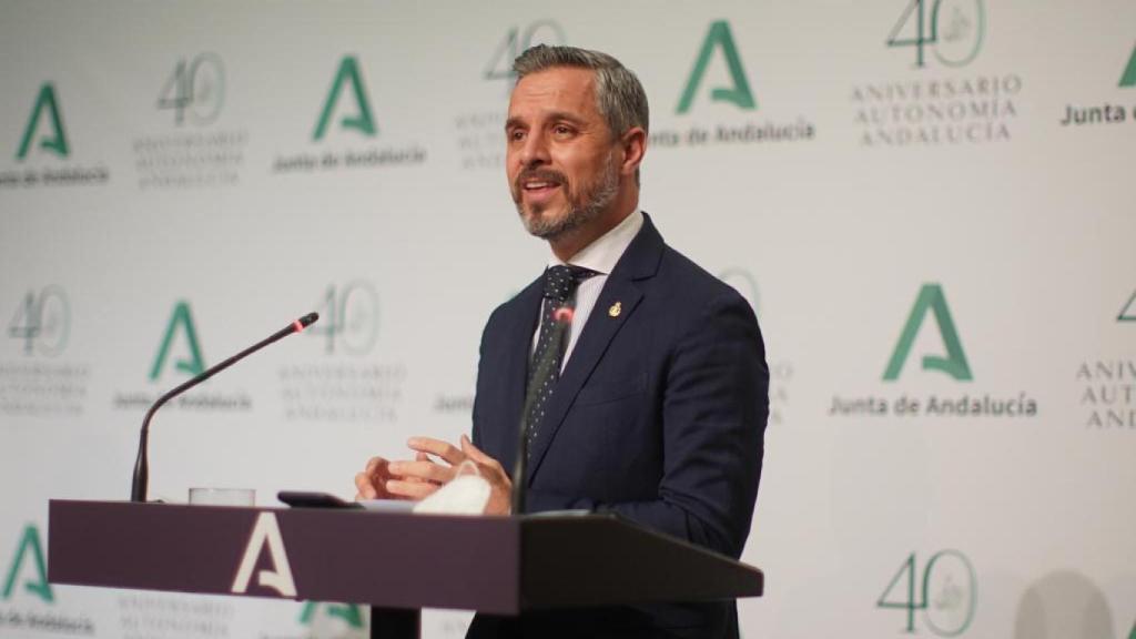 El consejero andaluz de Hacienda, Juan Bravo.