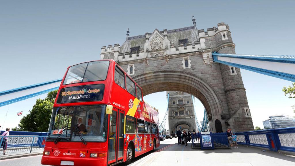 Autobús de City Sightseeing en Londres.