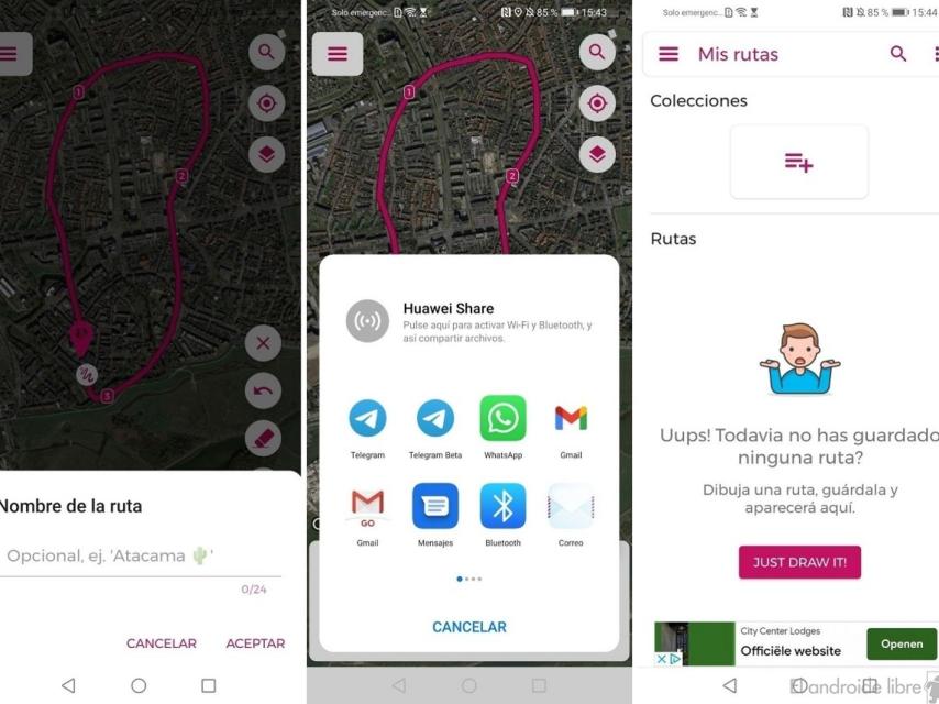 Just Draw It opciones