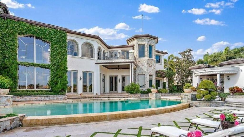 Imagen de la casa de Donald Trump Jr. en Florida.