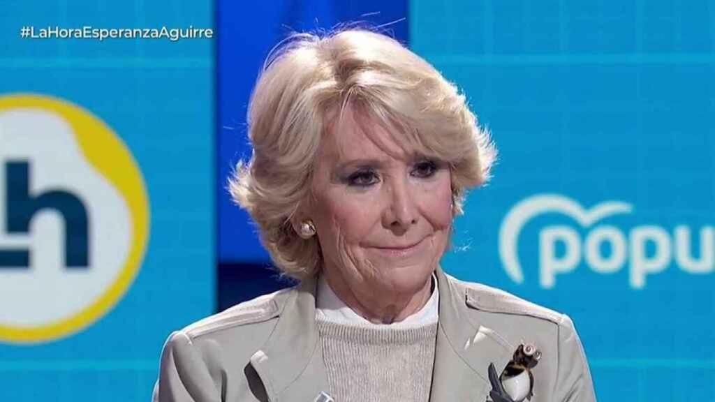 Esperanza Aguirre concursará por primera vez en un formato televisivo.