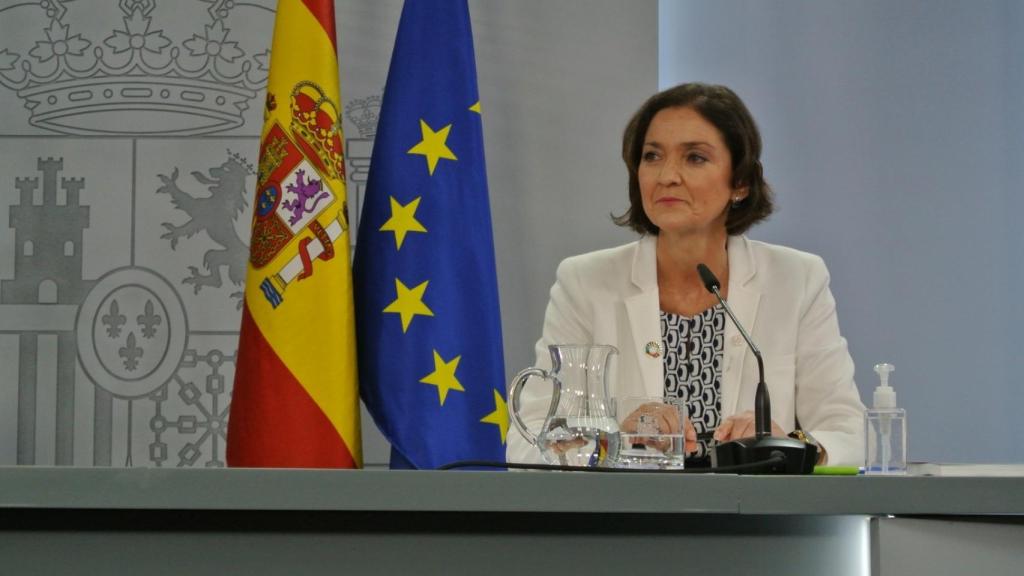 La ministra de Industria, Comercio y Turismo, Reyes Maroto.