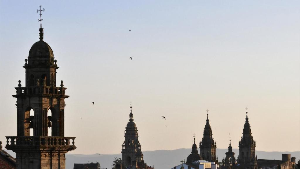 Skyline de Santiago (Foto: turismo.gal)