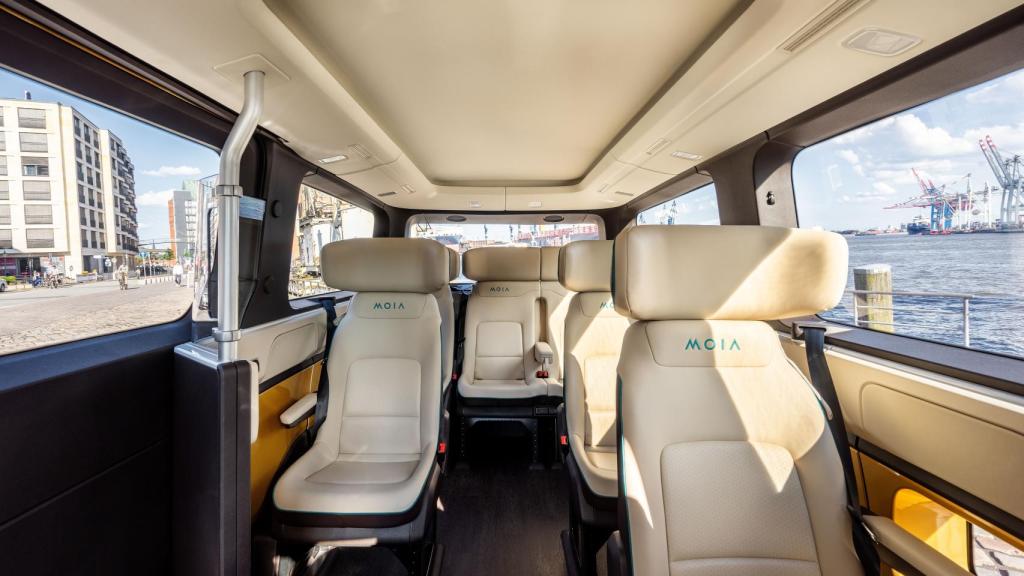 Interior de un servicio de movilidad en el que está trabajando Volkswagen.