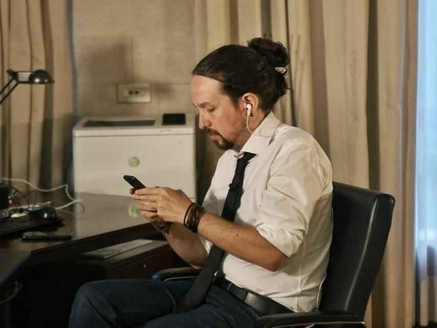 Pablo Iglesias cambió la coleta por el moño el pasado mes de agosto.