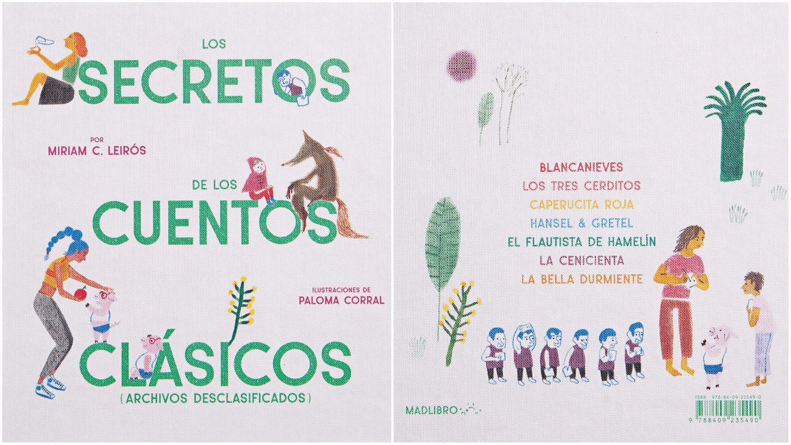 Portada y contraportada del libro.