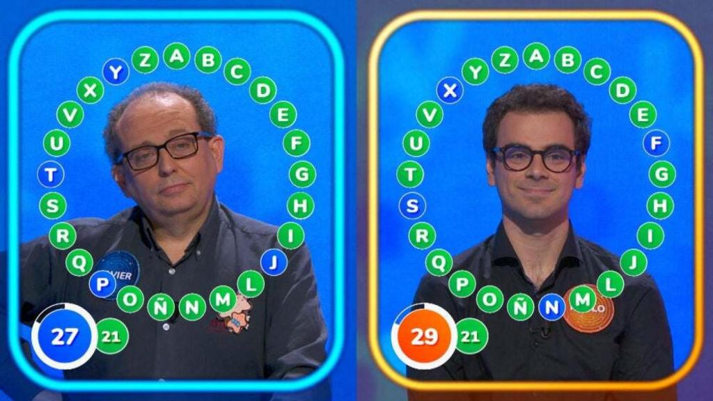 Pablo y Javier llevan 12 empates en 15 programas.